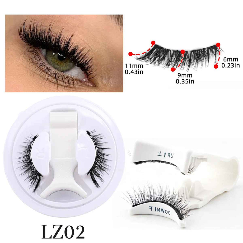 LASHVIEW Magnetic Eyelashes Kit – Reusable, No Glue, Natural Look | Easy Applicator